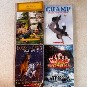 Bundle/Lot of 4 Young Readers Paperback Books